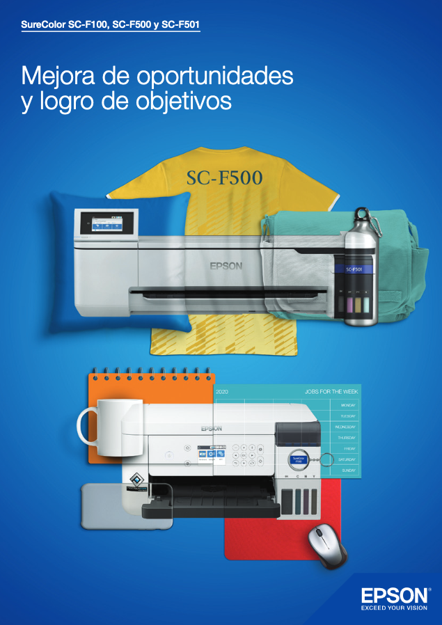 Documento SureColor SC-F100 y SC-F500